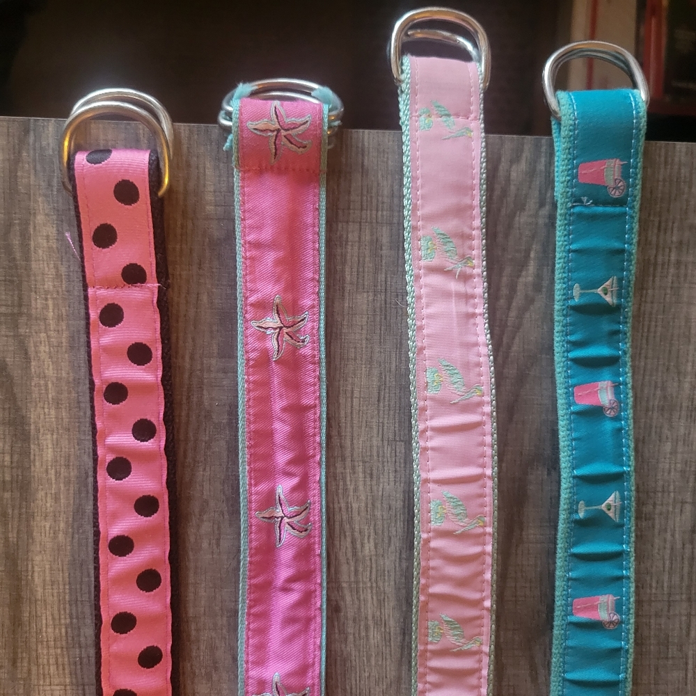 Belts XL and L  Eliza B and Douglas Paquette